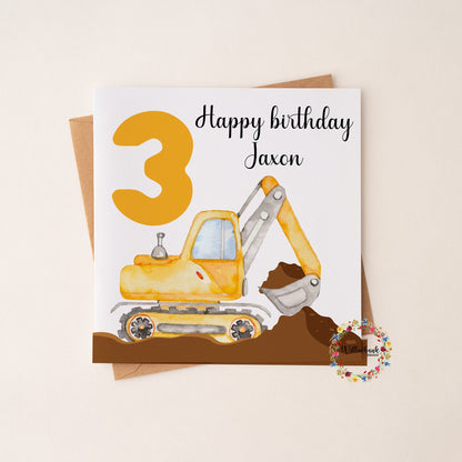 Personalised Happy 1st Birthday Card