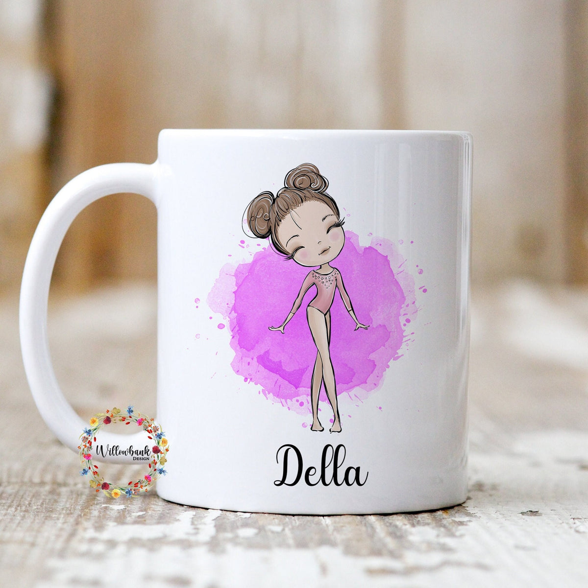 Personalised Gymnastics 11oz Mug
