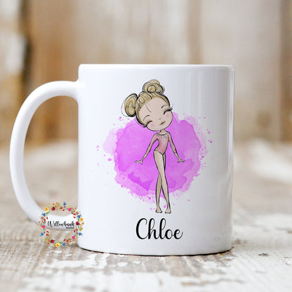 Personalised Gymnastics 11oz Mug