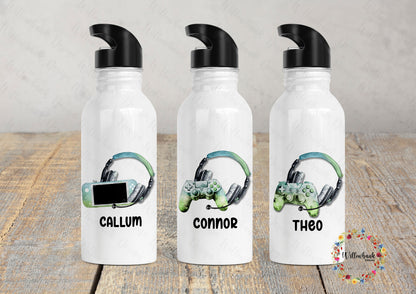 Personalised Gaming Water Bottle