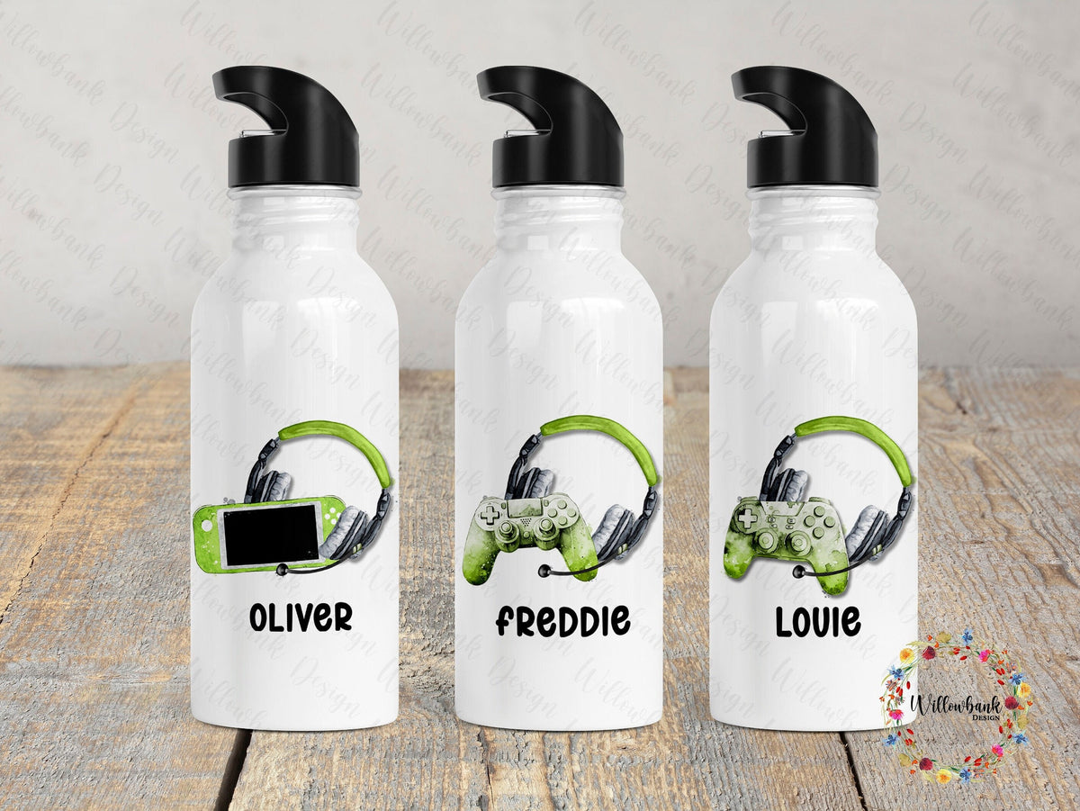 Personalised Gaming Water Bottle