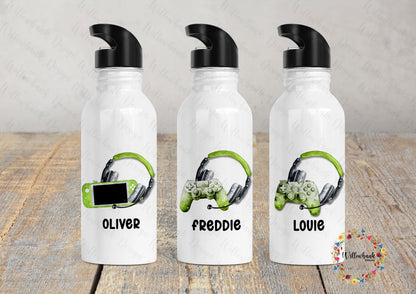 Personalised Gaming Water Bottle