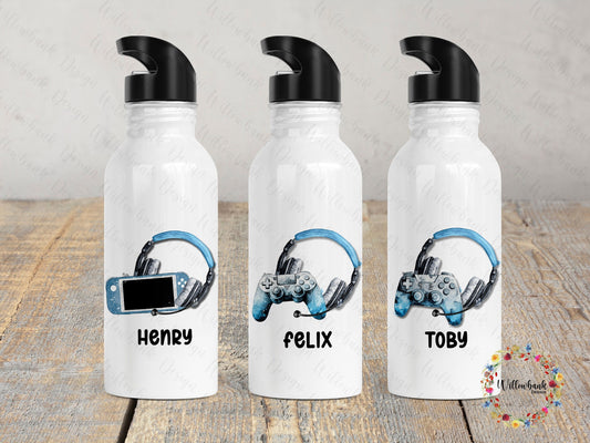 Personalised Gaming Water Bottle
