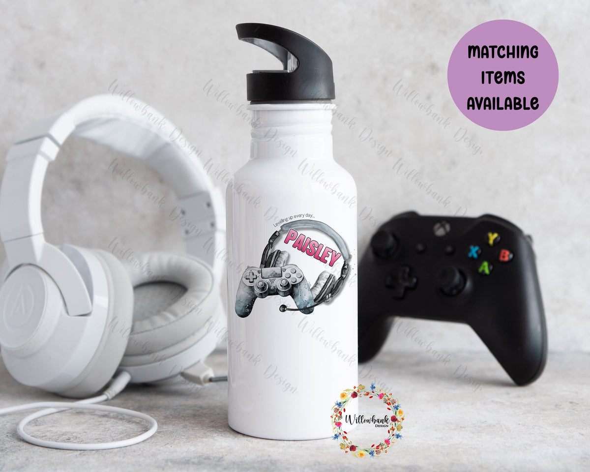 Personalised Gaming Water Bottle