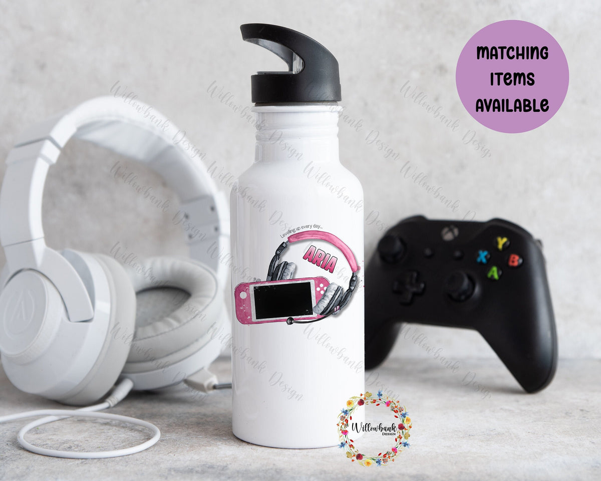 Personalised Gaming Water Bottle