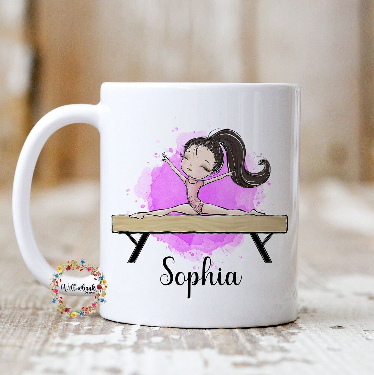 Personalised Gymnastics 11oz Mug