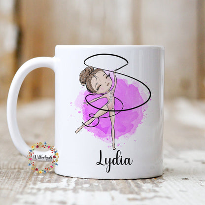 Personalised Gymnastics 11oz Mug