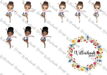 Personalised Gymnastics Money Box