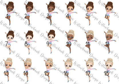 Personalised Gymnastics Money Box