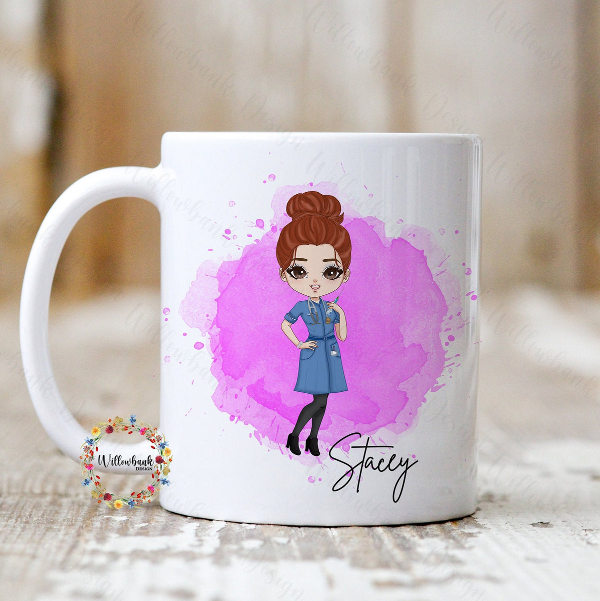 Personalised Nurse 11oz Mug