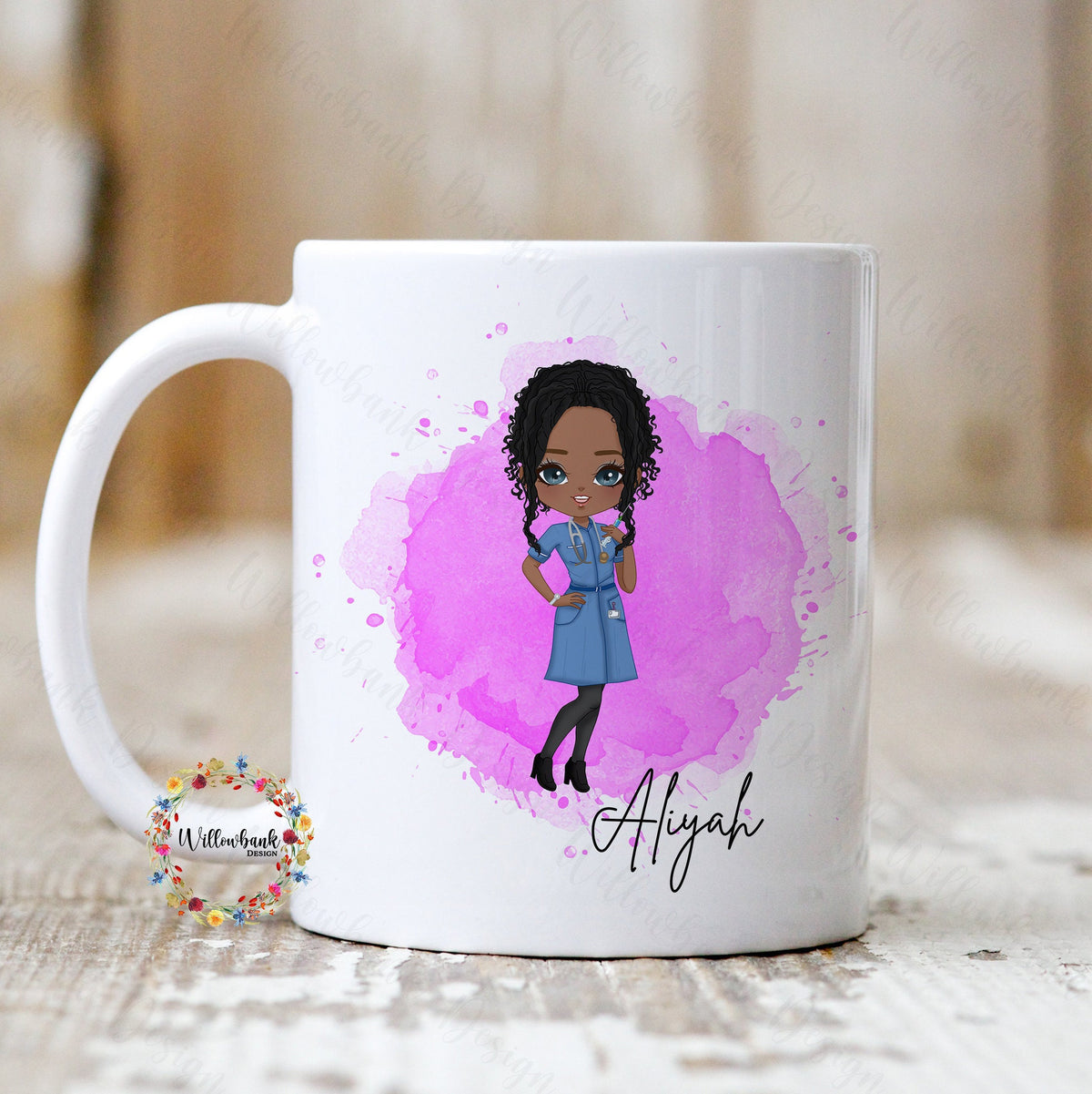 Personalised Nurse 11oz Mug