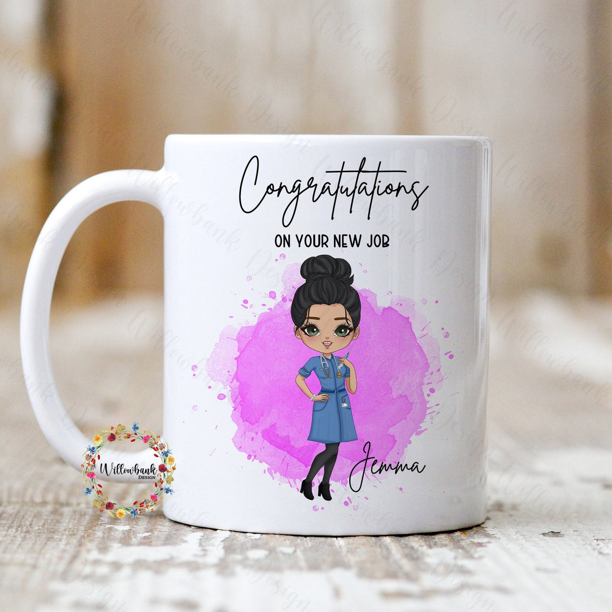 Personalised Nurse 11oz Mug