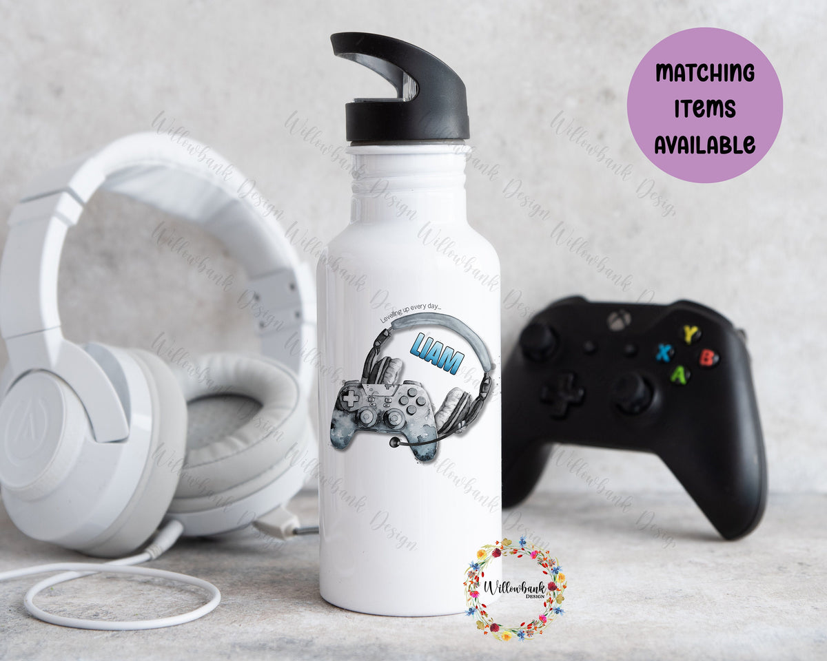 Personalised Gaming Water Bottle