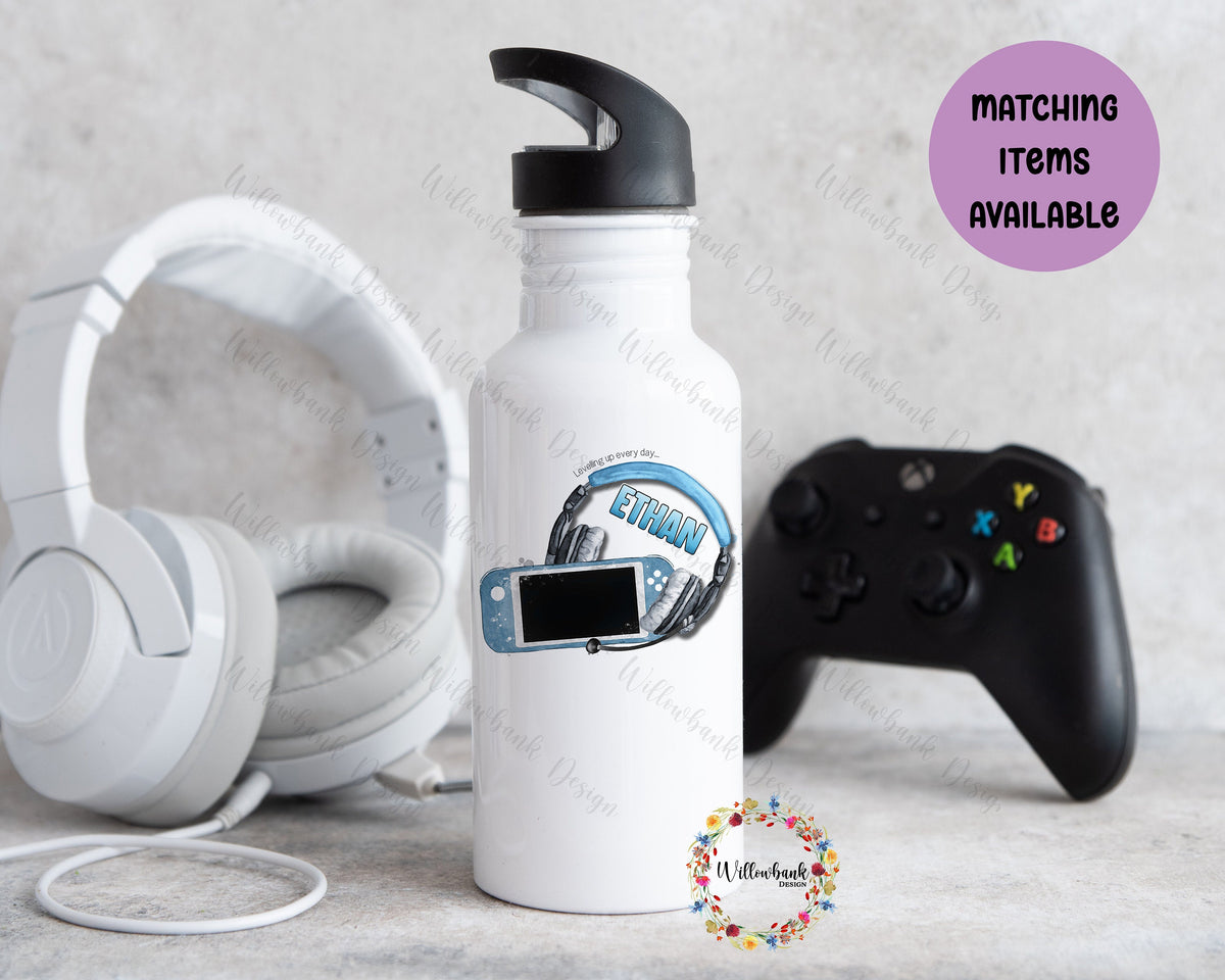 Personalised Gaming Water Bottle