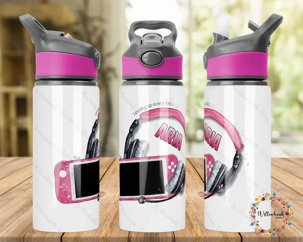 Personalised Gaming Water Bottle