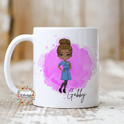 Personalised Nurse 11oz Mug