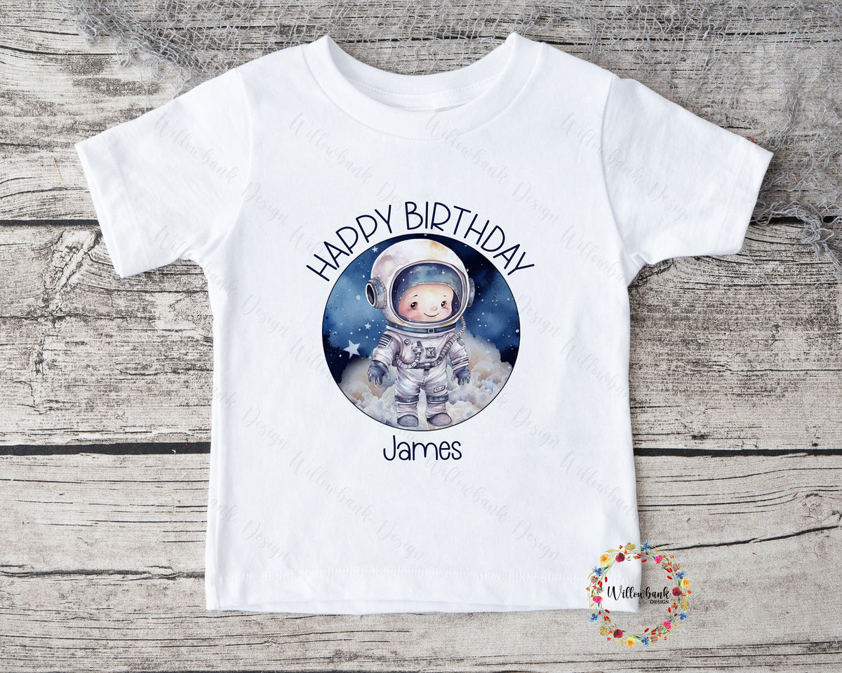 Astronaut Birthday Tshirt