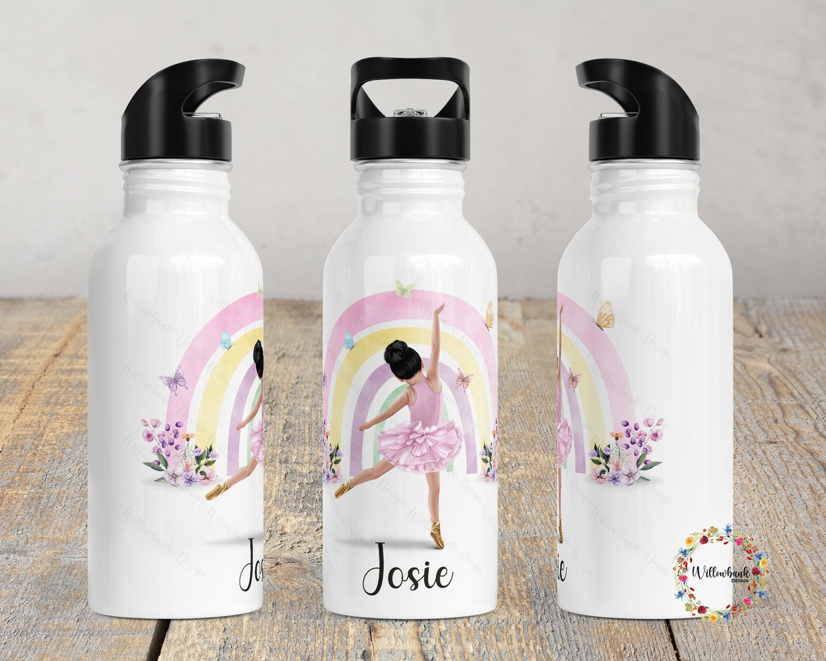 Personalised Ballerina Dancer Water Bottle