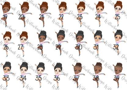 Personalised Gymnast Tin