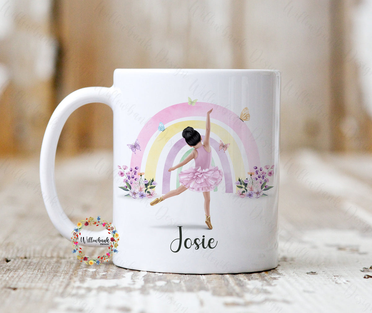 Personalised Ballerina 11oz Mug