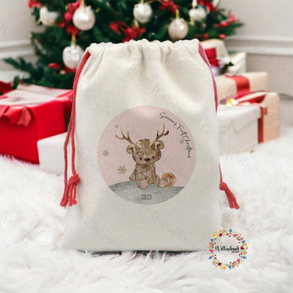 Personalised Baby's First Christmas Sack