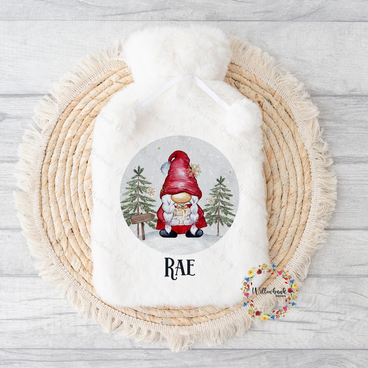 Personalised Hot Water Bottle