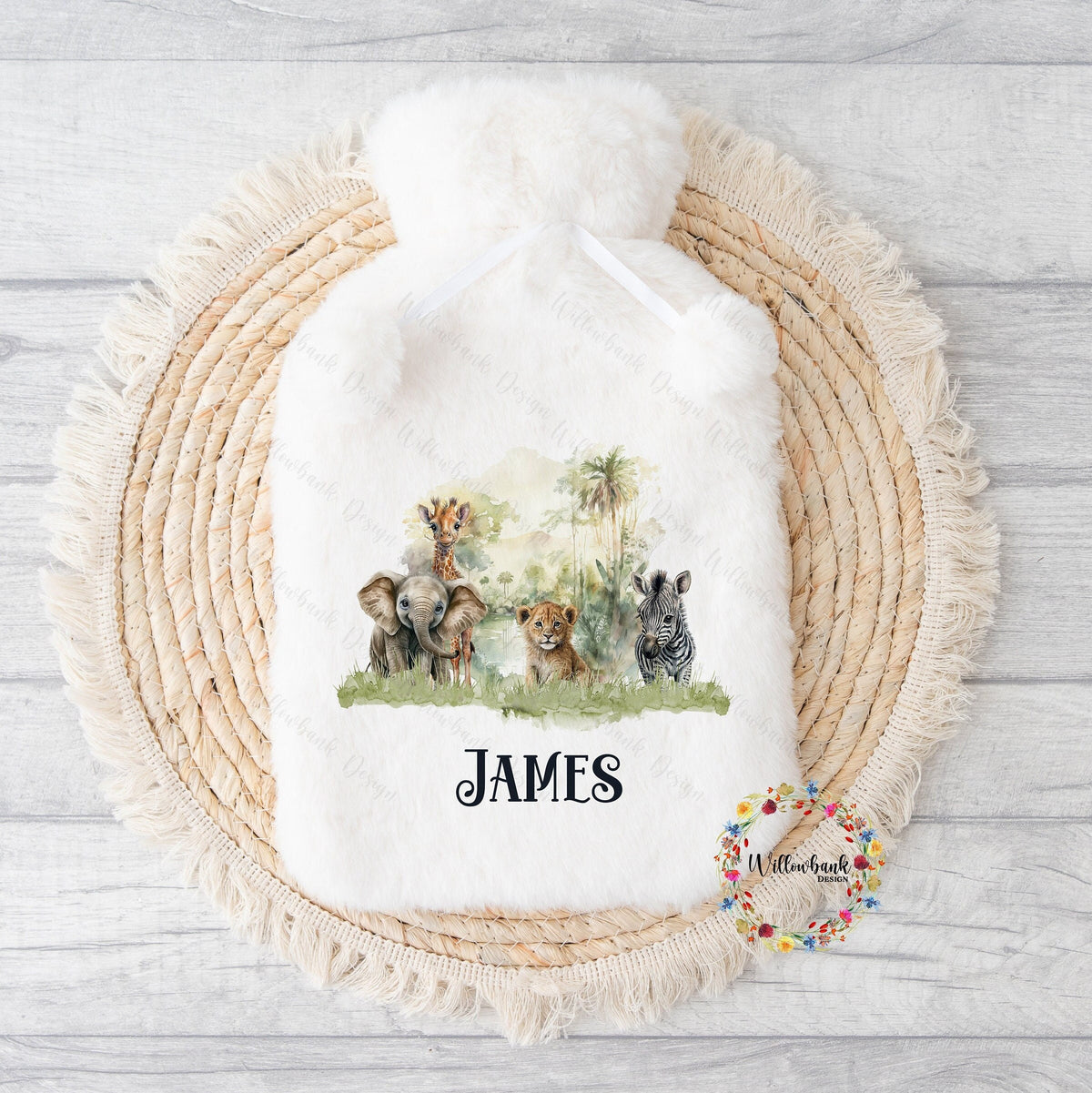Personalised Hot Water Bottle