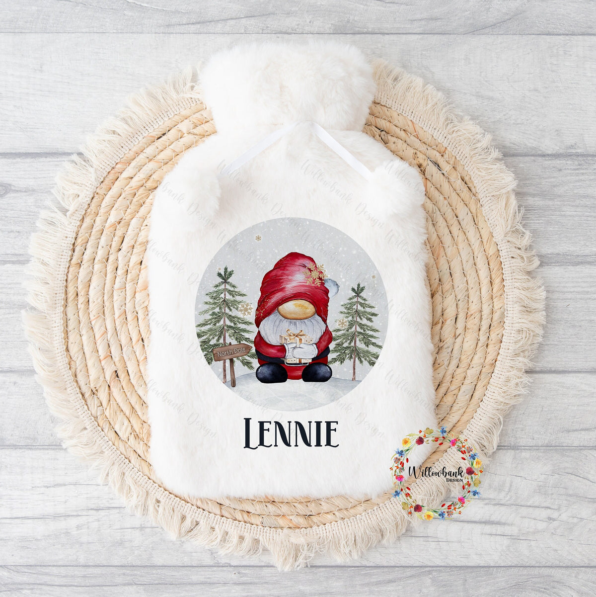 Personalised Hot Water Bottle