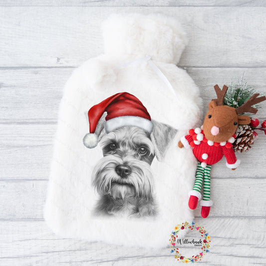 Miniature Schnauzer Hot Water Bottle