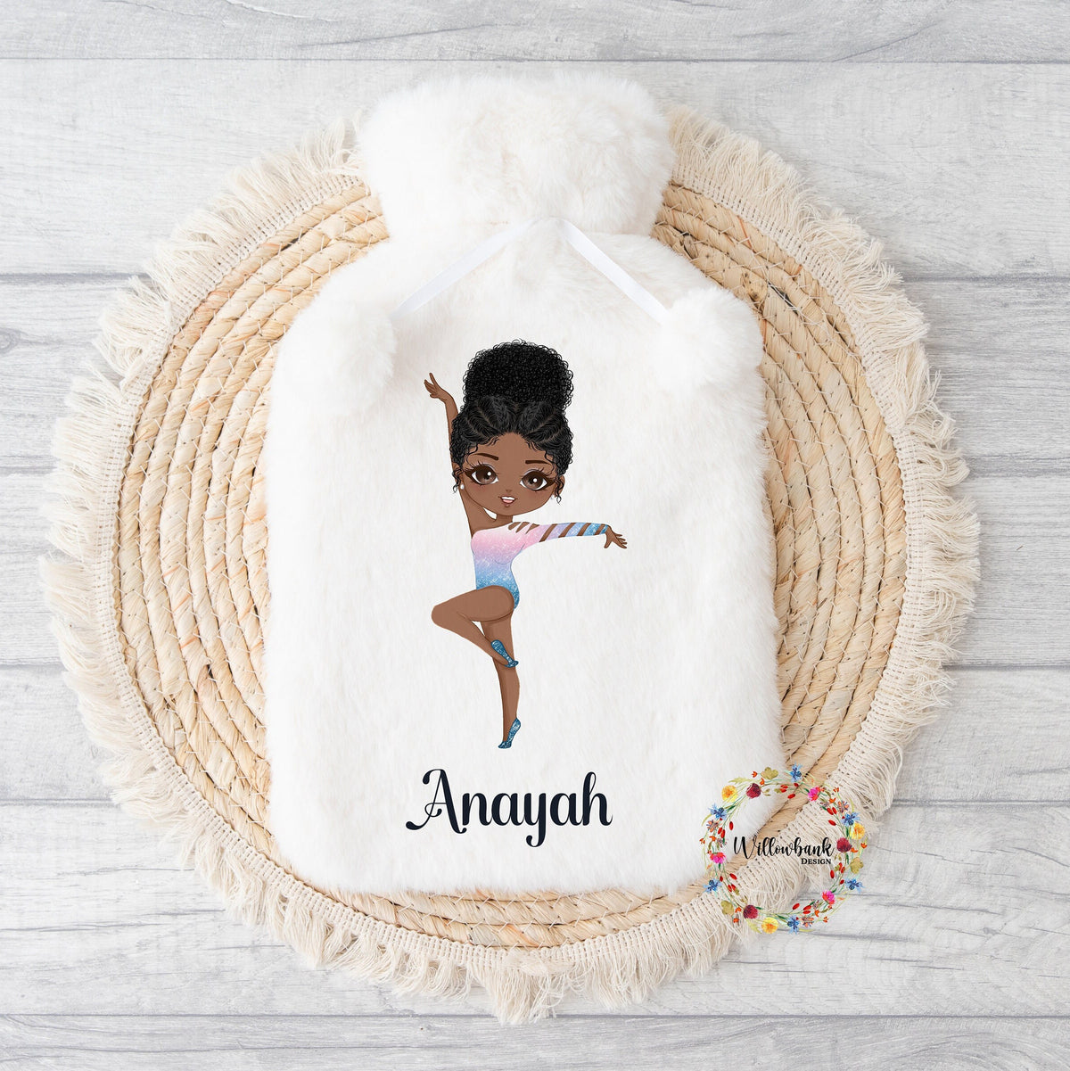 Dancer Gymnast Hot Water Bottle