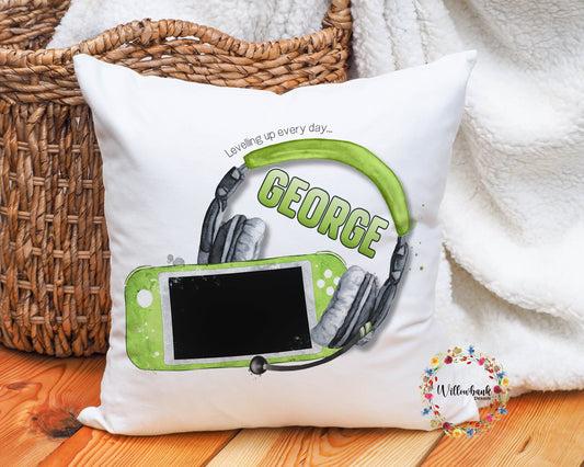 Personalised Gamer Cushion