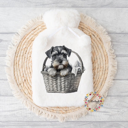 Miniature Schnauzer Hot Water Bottle