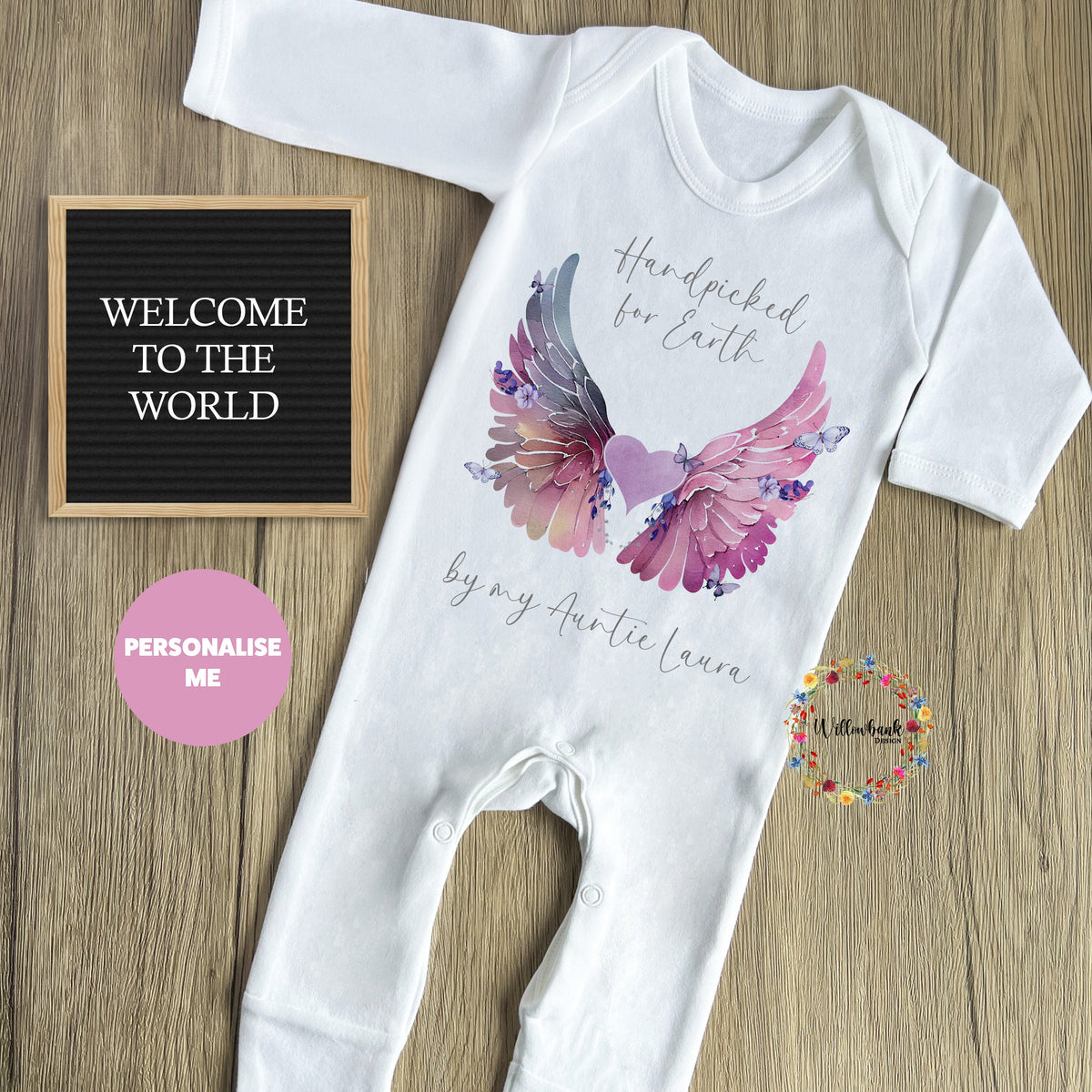 Handpicked For Earth Baby Grow