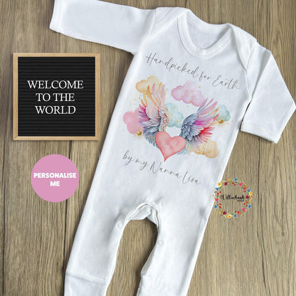 Handpicked For Earth Baby Grow