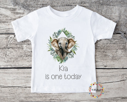 Personalised Happy Birthday Safari Anima
