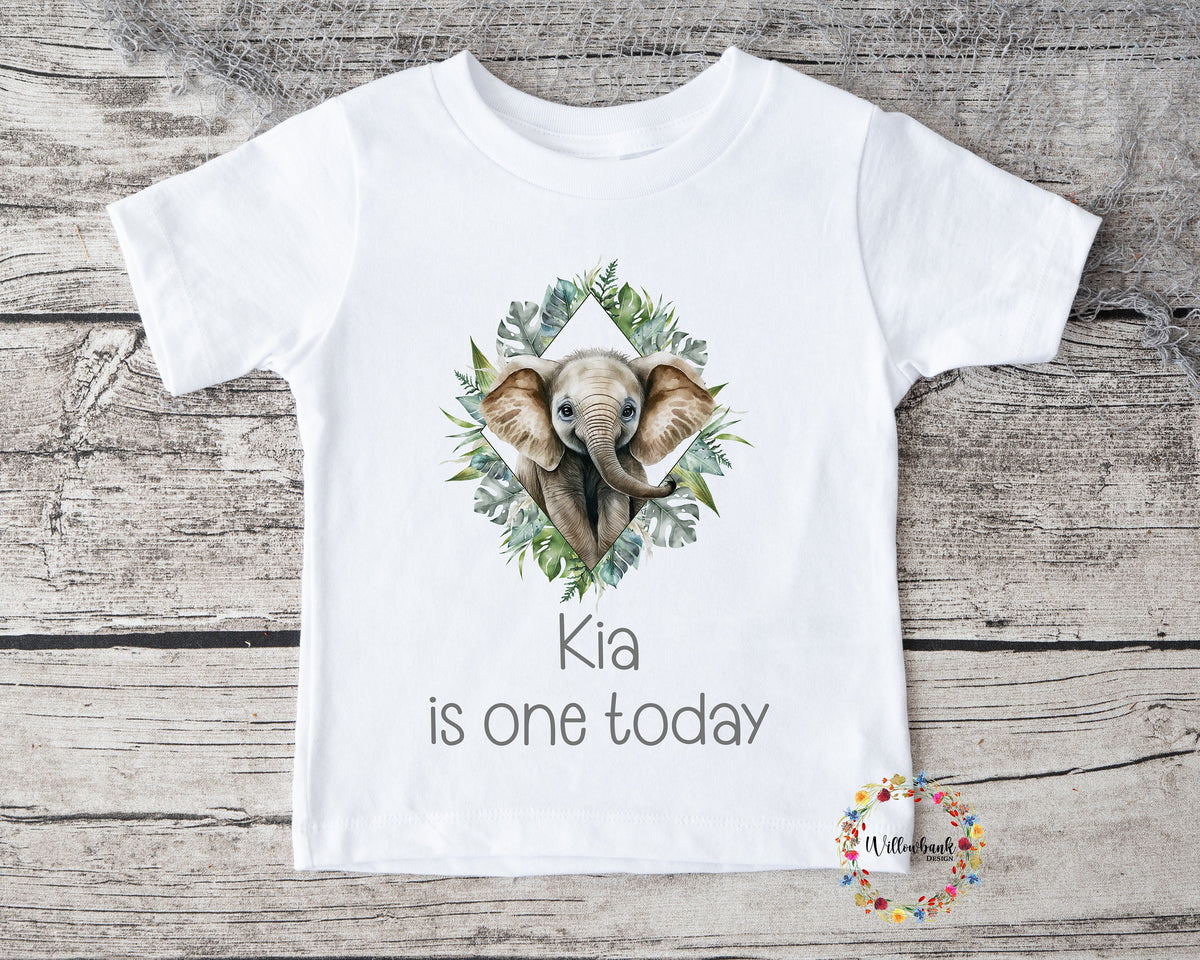 Personalised Happy Birthday Safari Anima