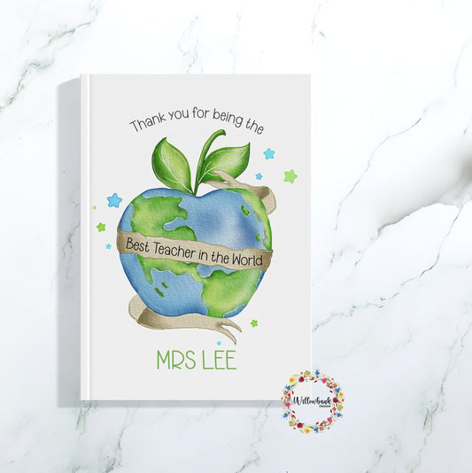 Best Teacher In The World Notebook