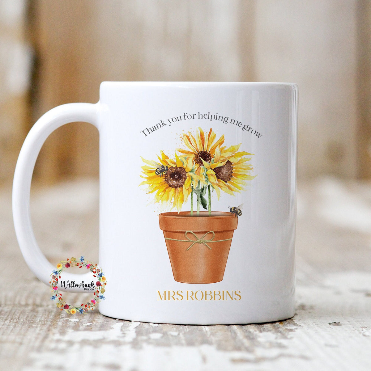 Thank You For Helping Me Grow 11oz Mug