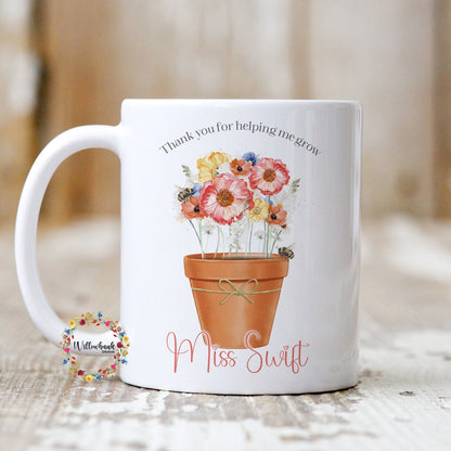 Thank You For Helping Me Grow 11oz Mug