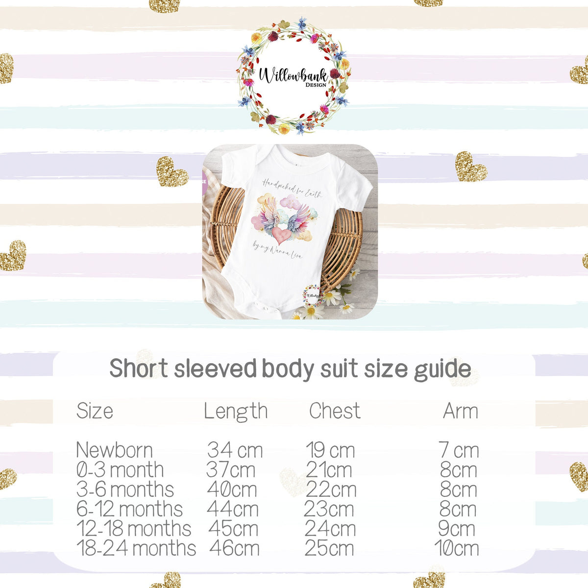First Father's Day Rainbow Bear Babygrow