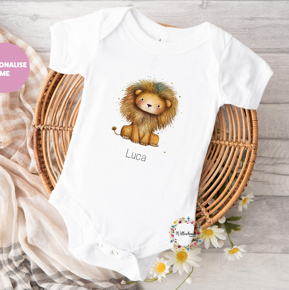 Giraffe Baby Vest