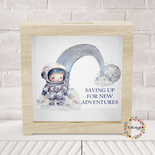 Astronaut Saving For New Adventures Children's Money box