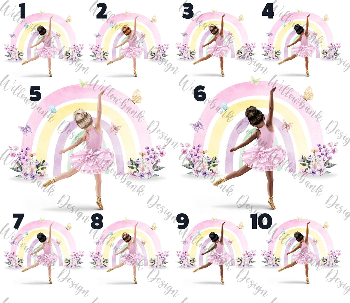 Personalised Matching Ballerina Bag & Water Bottle l Ballet Backpack l School Bag l PE kit bag l Dance Bag l Drink Bottle l Back To School