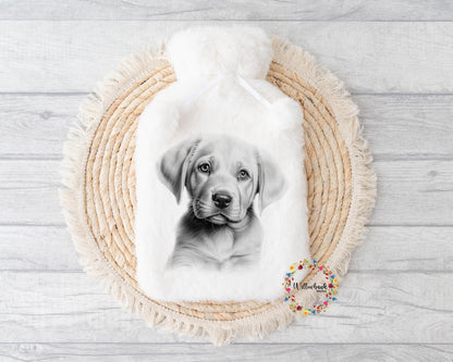 Yellow Labrador Hot Water Bottle