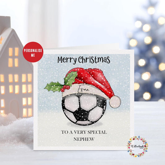 Football Christmas Card