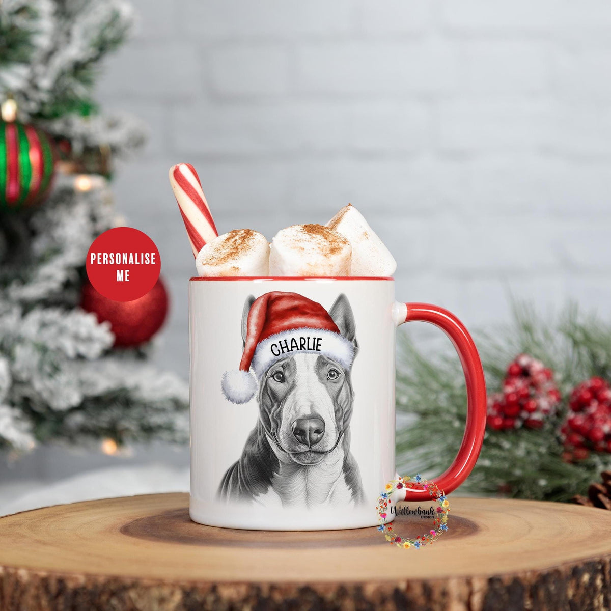 Personalised Bull Terrier Mug
