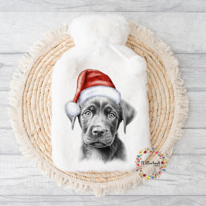 Personalised Labrador Hot Water Bottle