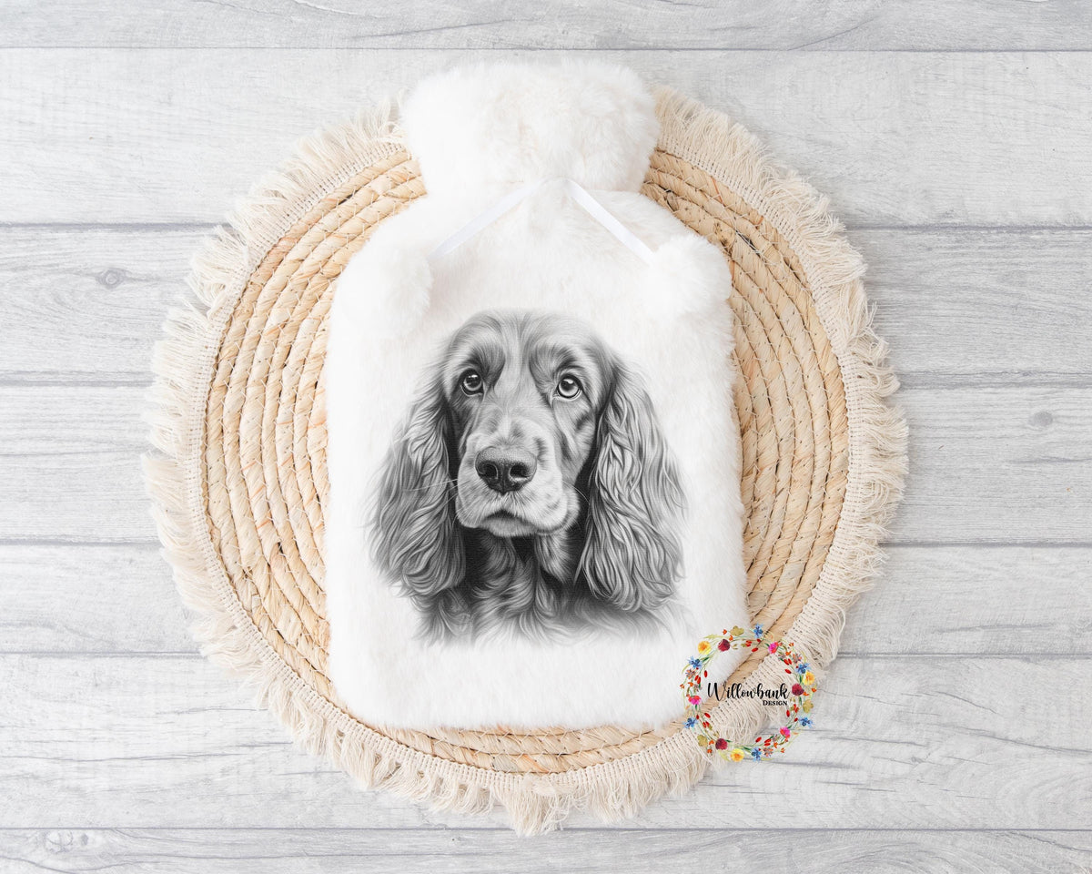 Cocker Spaniel Hot Water Bottle