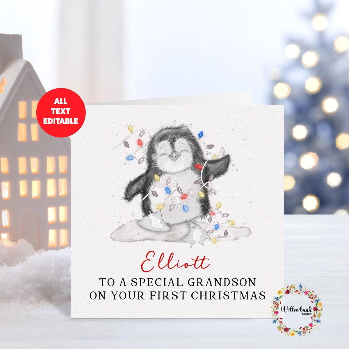 Baby's First Christmas Card