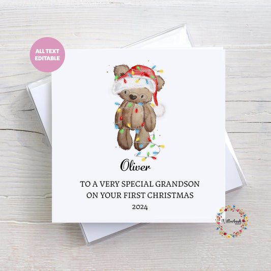 Baby's First Christmas Card